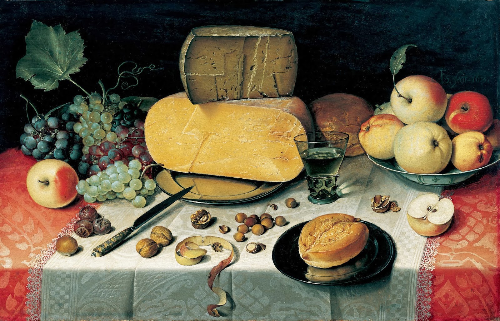 Food Still-life Floris_Claesz__van_Dyck 1613