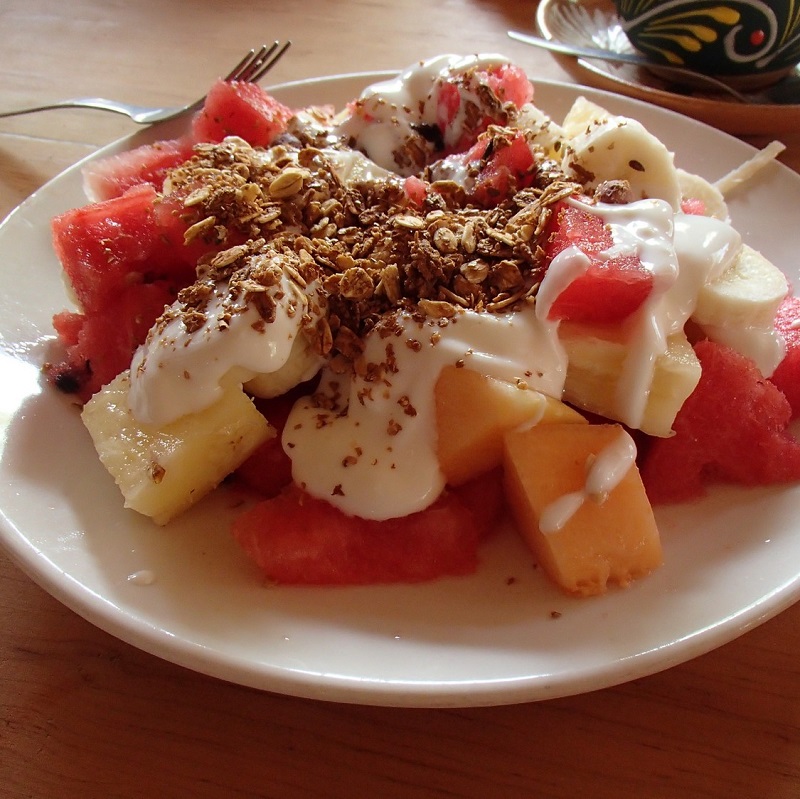 Granola Fruits, granola, yaourt