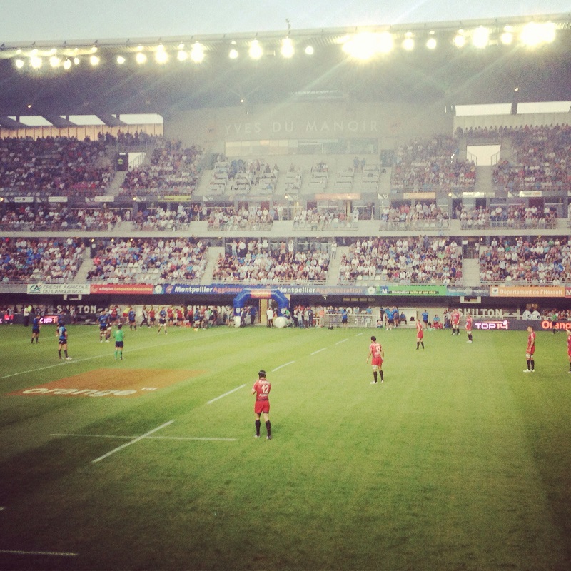 Match à l'Alstrad Stadium Match à l'Alstrad Stadium