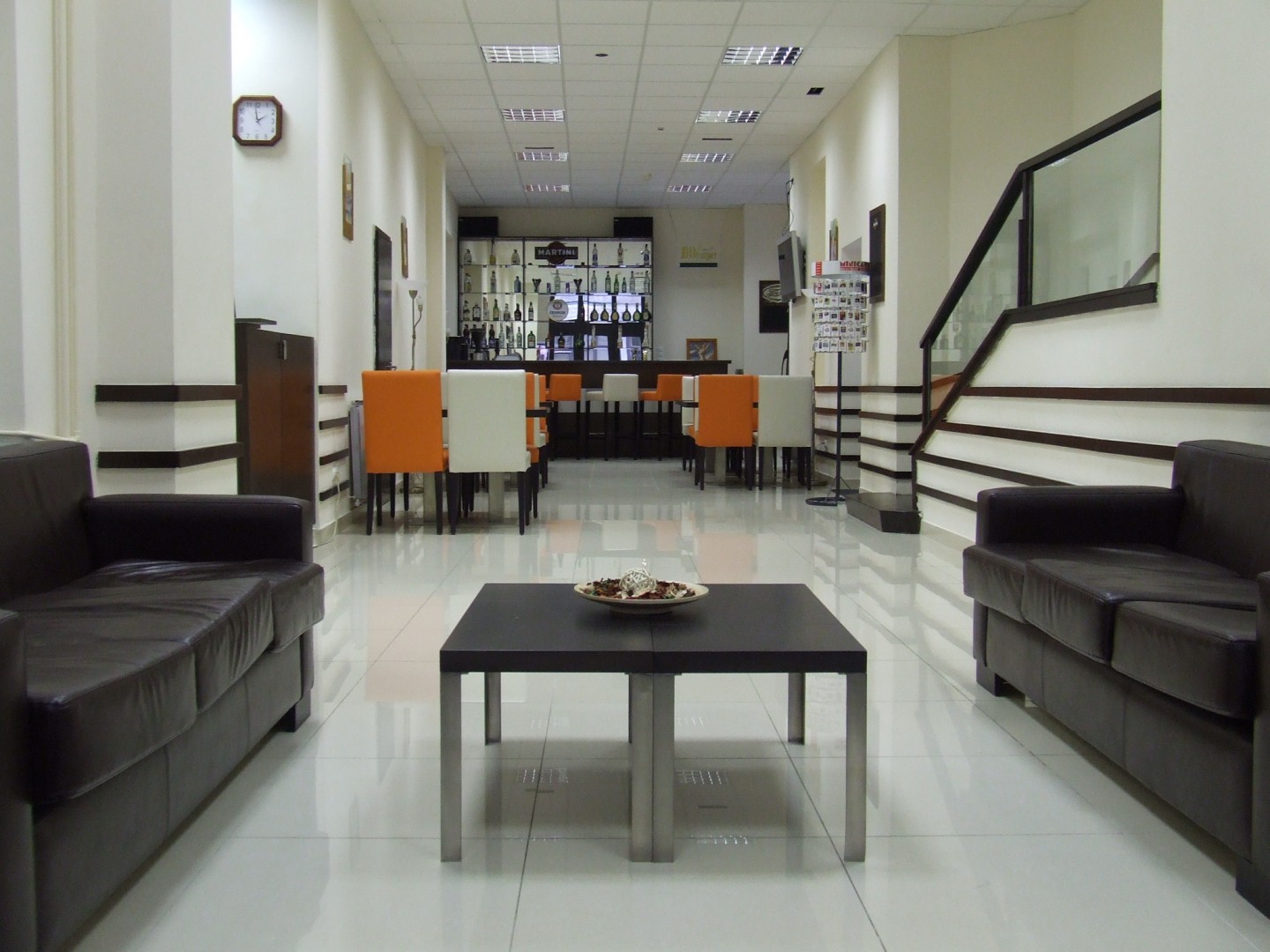 ...mit moderner Lobby