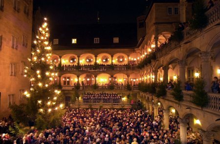 str_chor Weihnachtskonzert vor dem Alten Schloss, Foto: in.Stuttgart