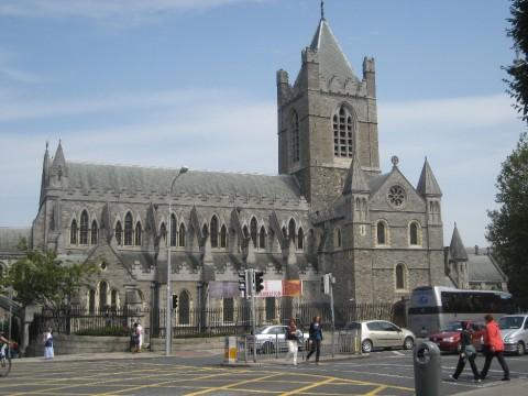 5280728_l Ansicht der romanisch-gotischen Christchurch Cathedral
