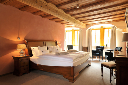 Hotel Herrnschlösschen - Blick in eines der Zimmer