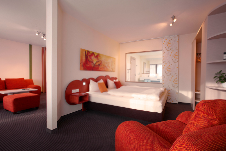 Familotel Sonnenpark - Blick in eines der Zimmer