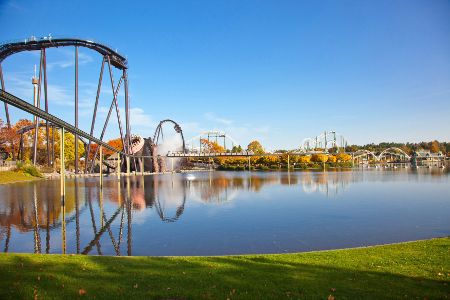Das Heide Park Resort in Soltau ist Norddeutschlands größter Freizeitpark