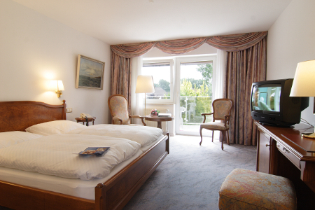 EIn Blick in die eleganten Zimmer des Hotels König-Stuben