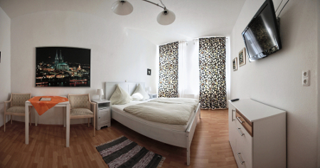 Hell und gemütlich: Die Zimmer des Hotels Balthasar Neumann