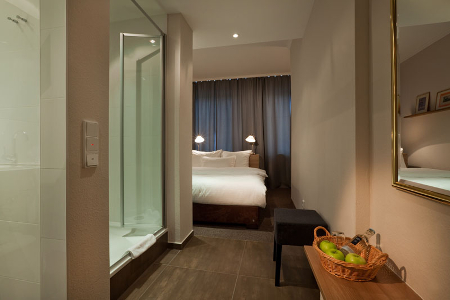 Zimmeransicht des Hotels Stachus.