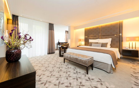 Blick in eines der Zimmer des Pullman Hotels.