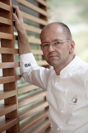 Im Gourmetrestaurant Becker’s bietet der Zwei-Sterne-Koch Wolfgang Becker Kochkunst auf höchstem Niveau.