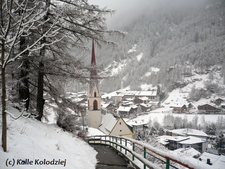 Sölden in Österreich.