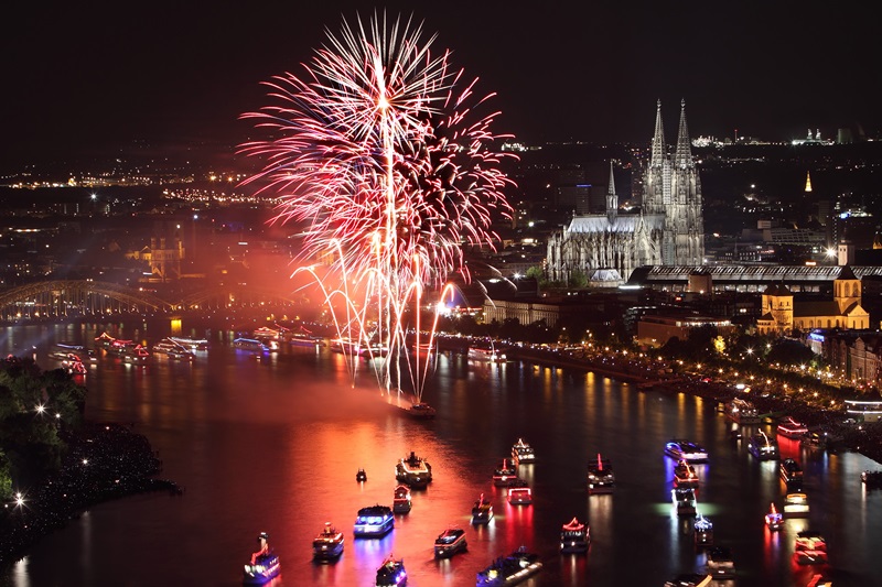 Kölner Lichter Feuerwerk