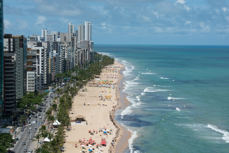 Der Strand von Recife