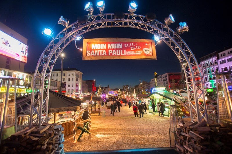 Santa Pauli Hamburg Deutschland