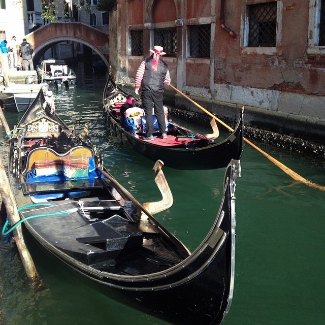 Venedig Gondoliere Gondel Venedig Heiratsantrag