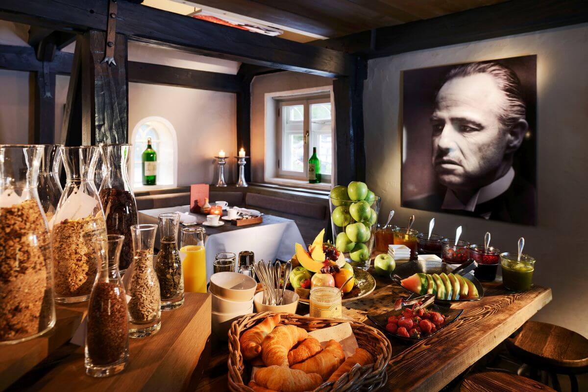 Frühstücksbuffet Landhaus Stricker Nordsee Sylt