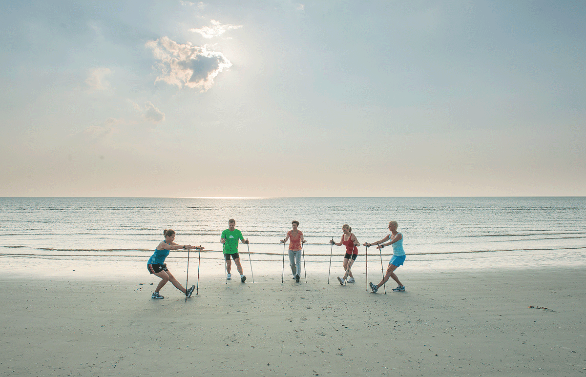 Klima Walk an der Nordsee