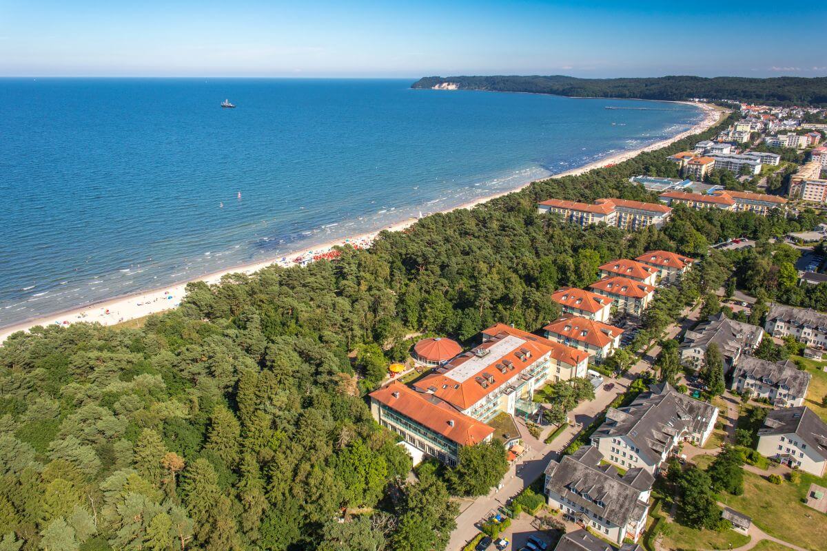 Seehotel Binz-Therme Rügen Luftaufnahme