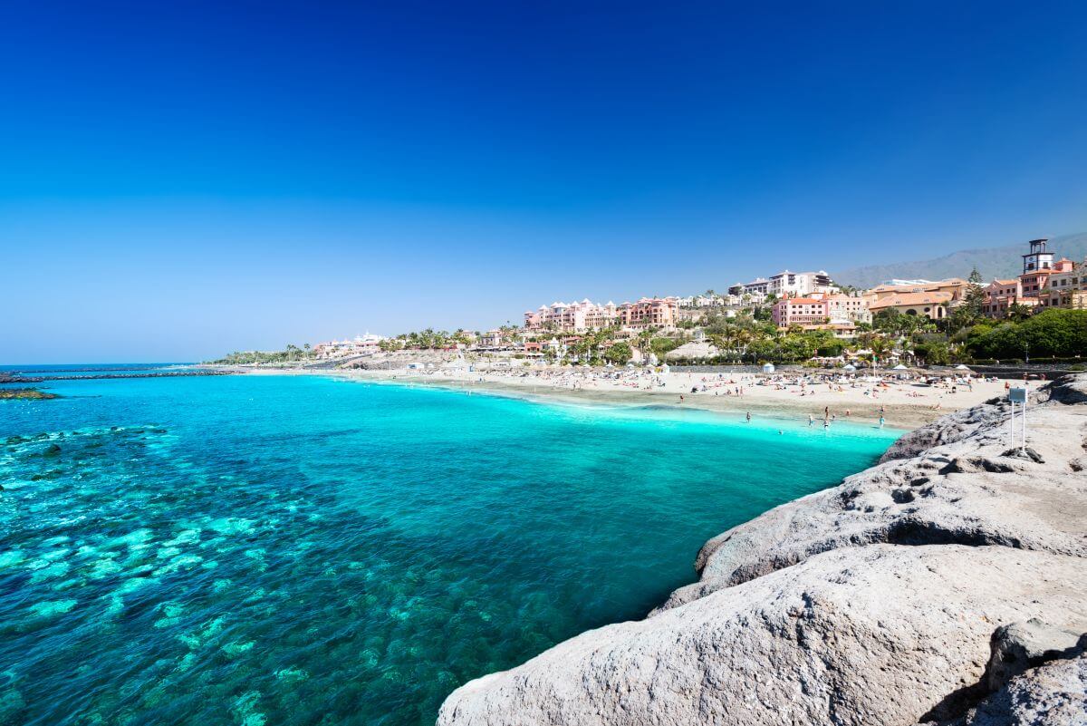 El Duque Strand Teneriffa kanarische Inseln