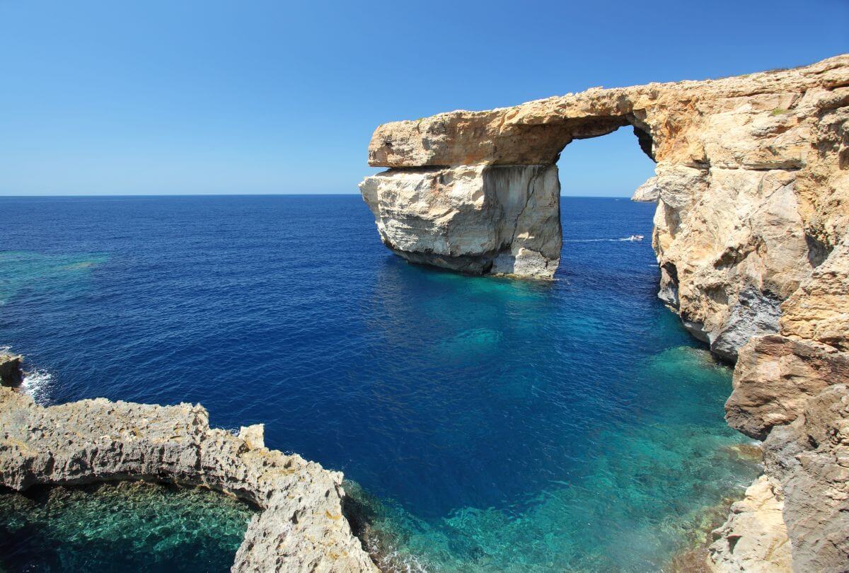 Felsentor Azure Window Gozo Malta