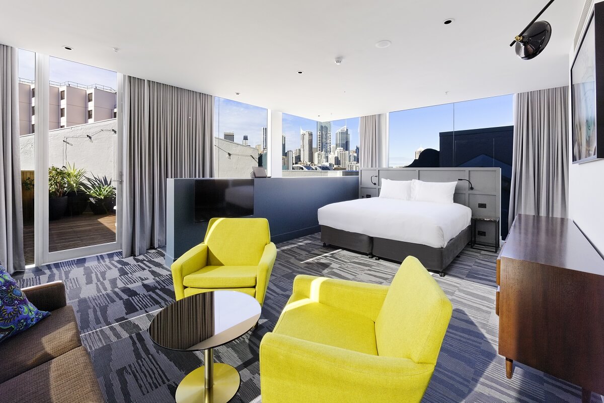 The Attic Suite im 1888 Hotel