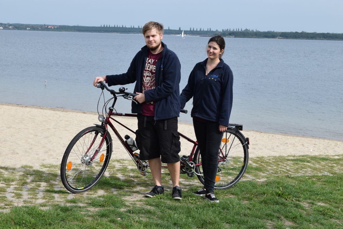 Fahrradtour mit dem Tandem vom Hotel Goldener Adler aus