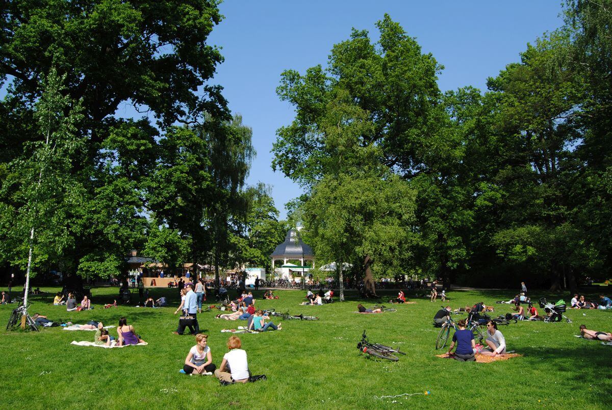 Glashaus im Clara-Zetkin-Park Leipzig