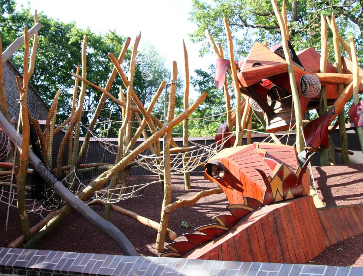 Bärenburg Klettergarten Leipzig