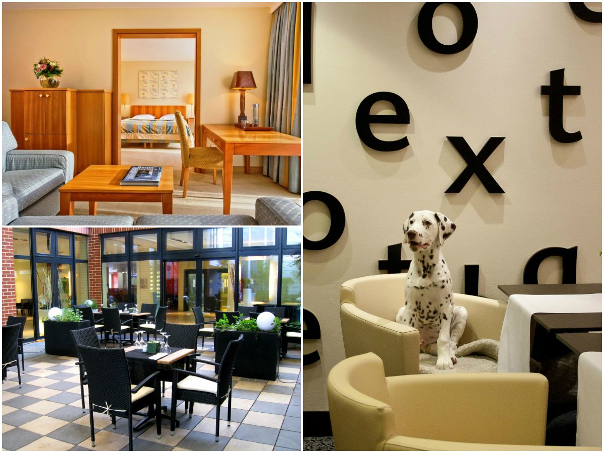 Räume, die für Hunde erlaubt sind im Relexa Hotel Berlin