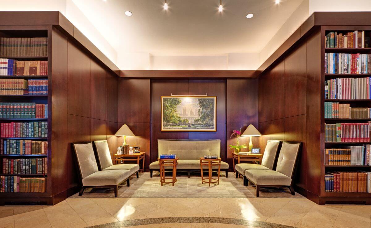 Hotel mit Bibliothek in New York