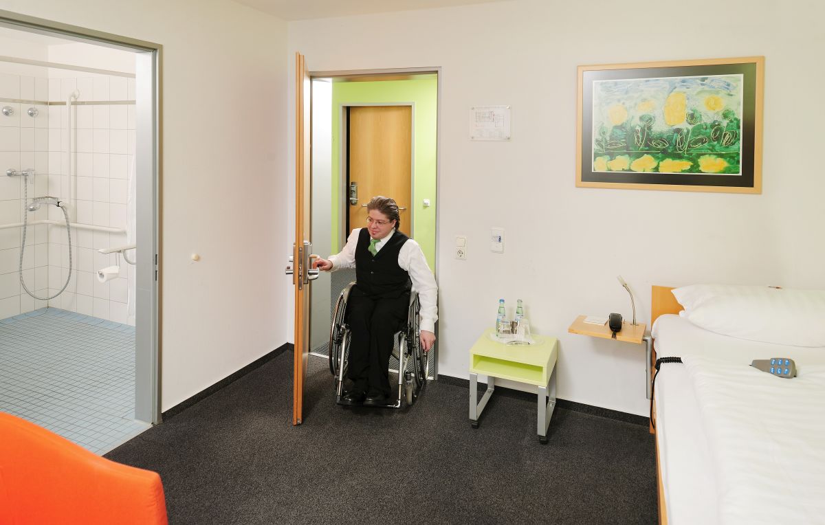 Rollstuhlgerechtes Zimmer