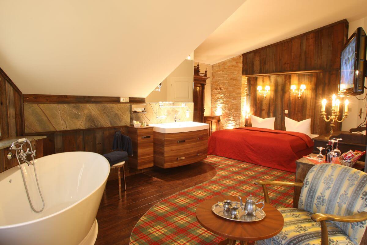 Wellness-Zimmer im Hotel Seeschlösschen